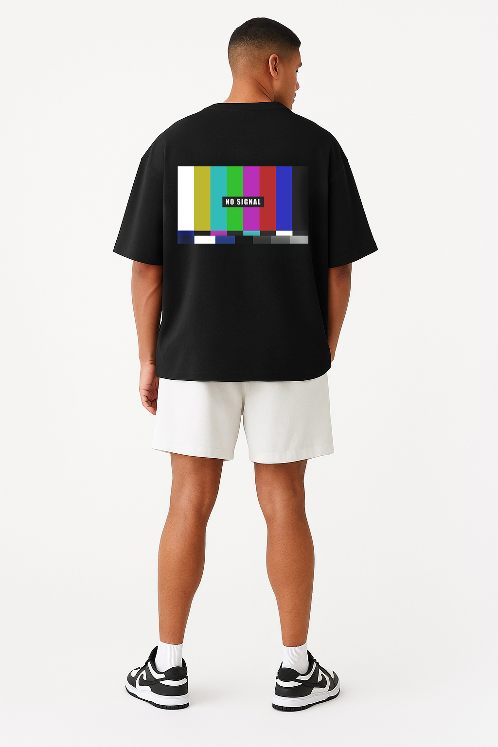 No Signal NOSTALGIC Unisex Terry Oversized Tee