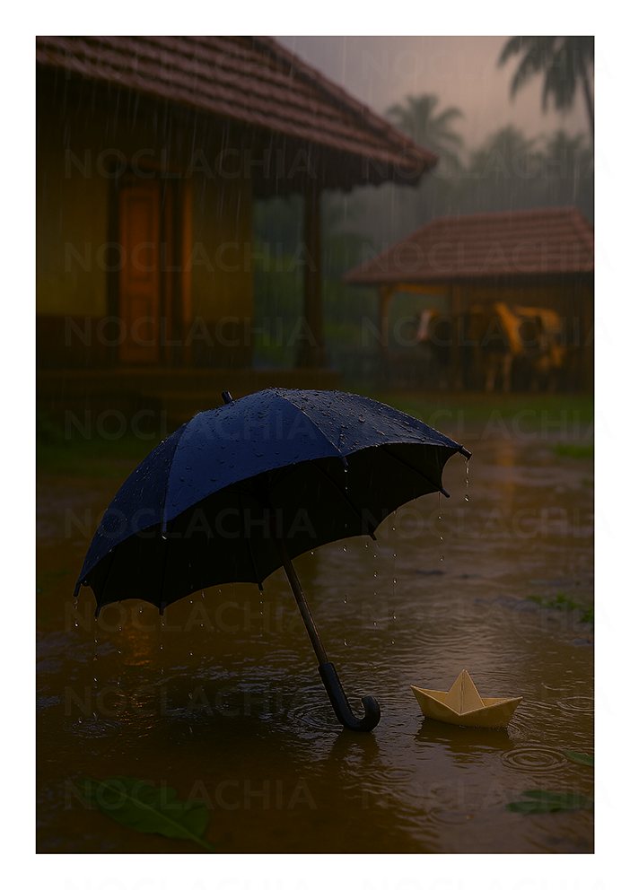 Rainy Day Wall Posters – 300 GSM Art Print (without frame)