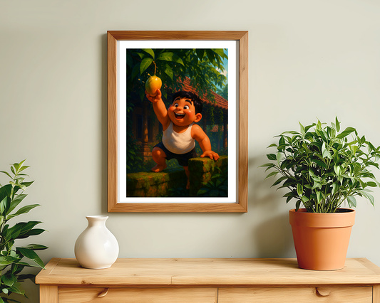 Mango Days Wall Posters – 300 GSM Art Print (without frame)