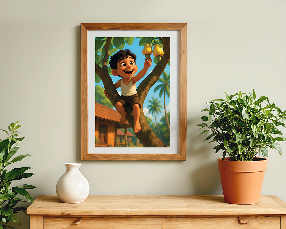 A page from my vacation Wall Posters – 300 GSM Art Print (without frame)