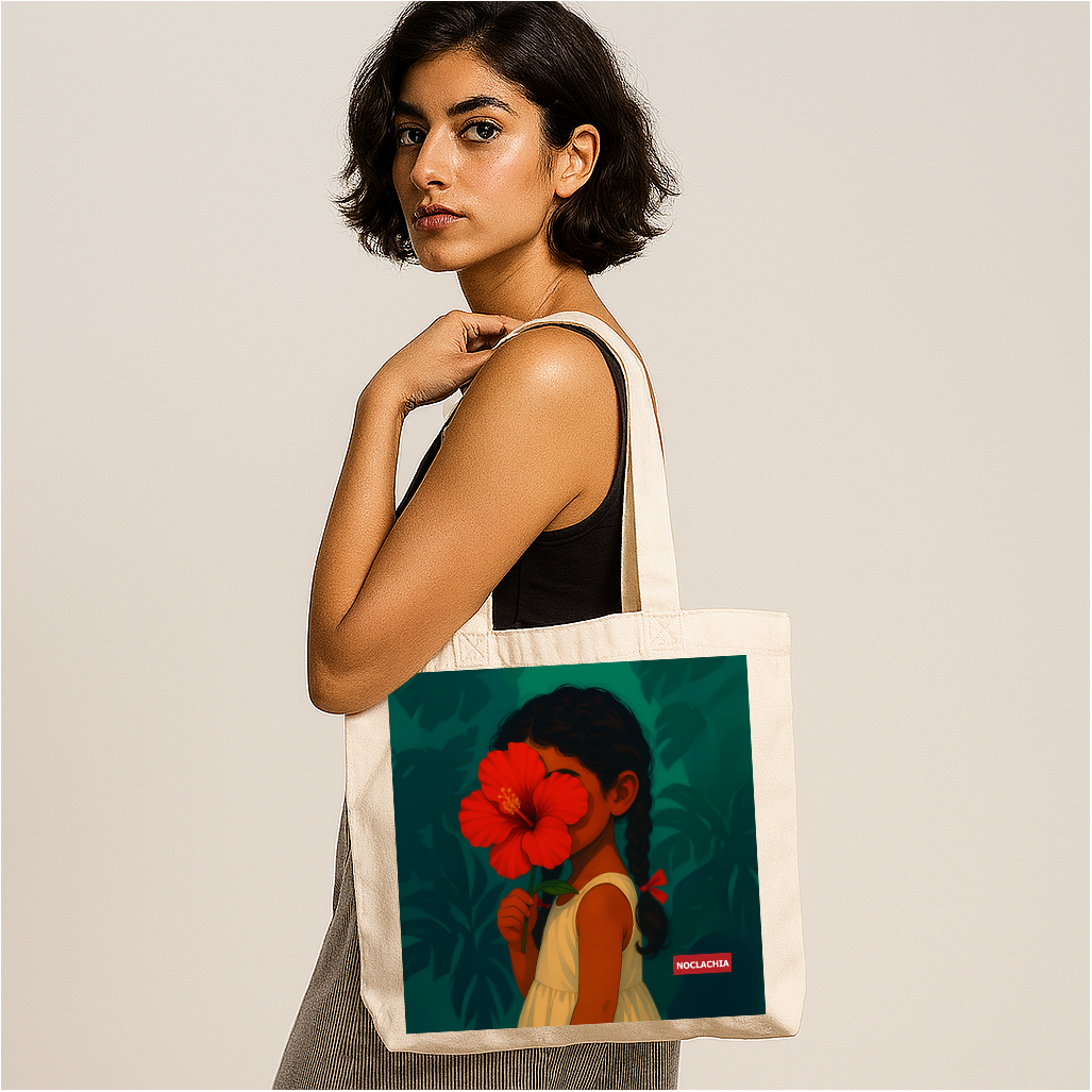 Hibiscus and me - Everyday Large Tote Bag