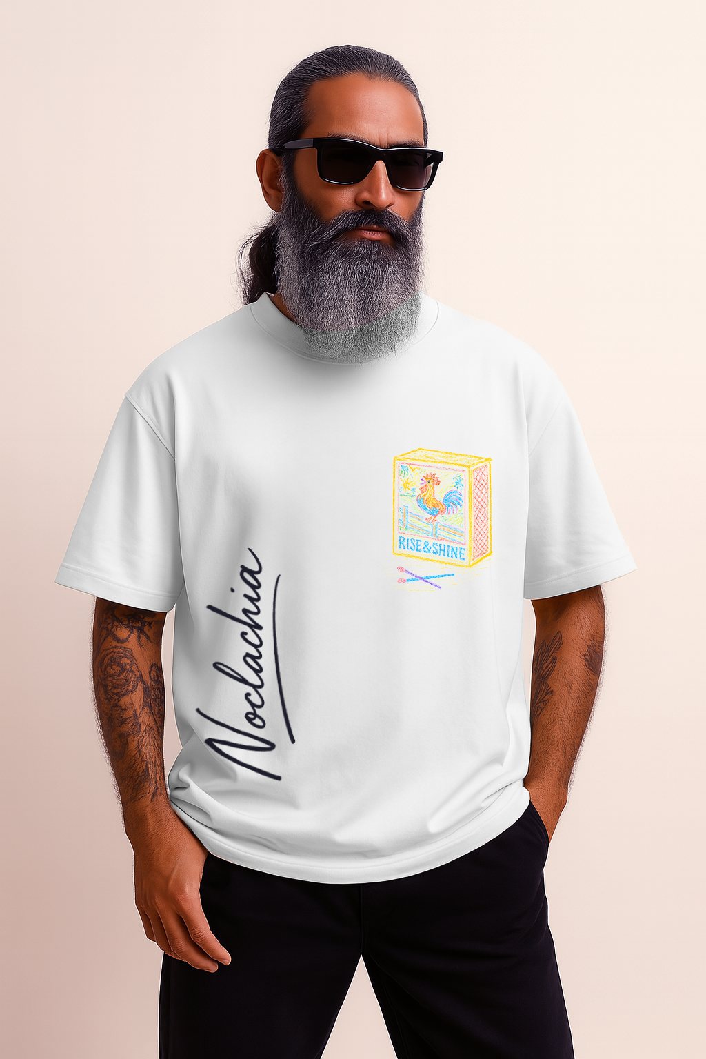 Rise and Shine Unisex Terry Oversized Tee
