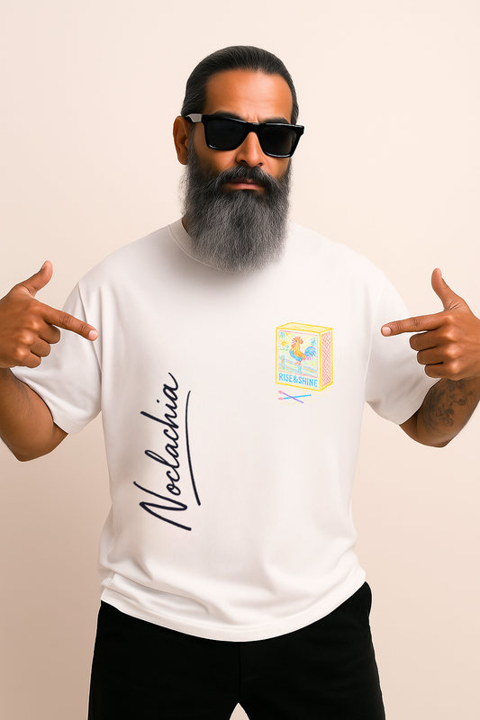 Rise and Shine Unisex Terry Oversized Tee