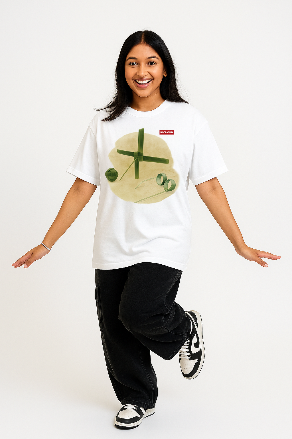 Ola Panthu Unisex Terry Oversized Tee