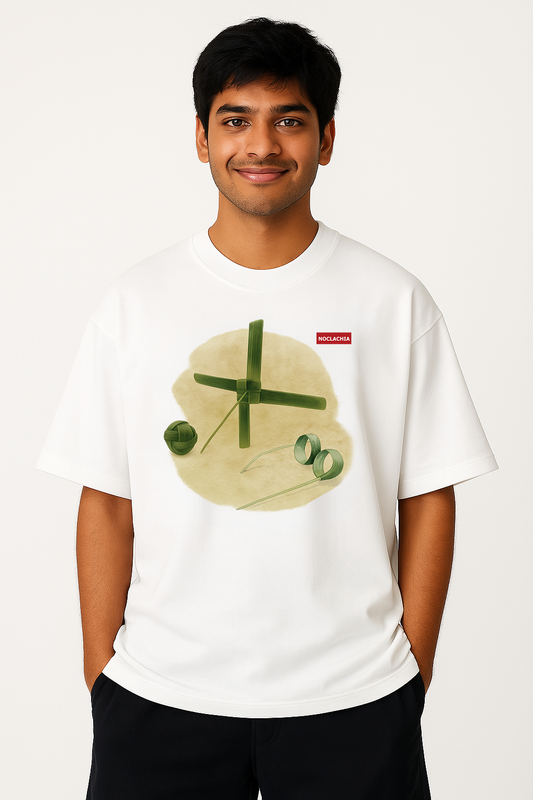 Ola Panthu Unisex Terry Oversized Tee